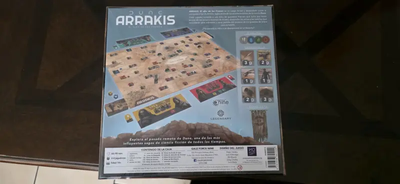Juego de mesa Dune Arrakis El Alba de los Fremen - 3