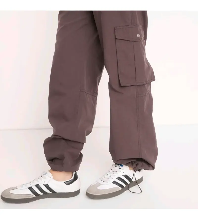 Pantalón cargo tiro medio L - 5