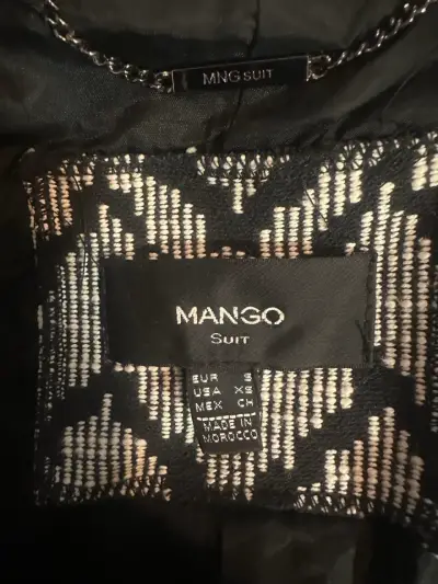 Chaqueta Bomber Mango – Diseño Geométrico - miniatura 5