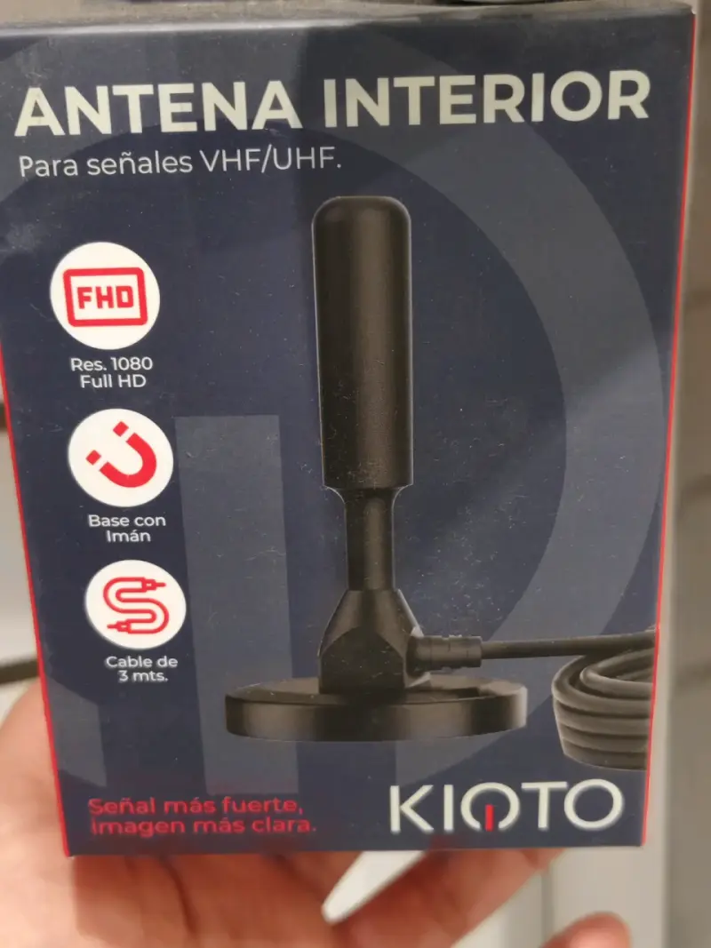 ANTENA TV DIGITAL KIOTO KTT040 HD NUEVA SELLADA - 1