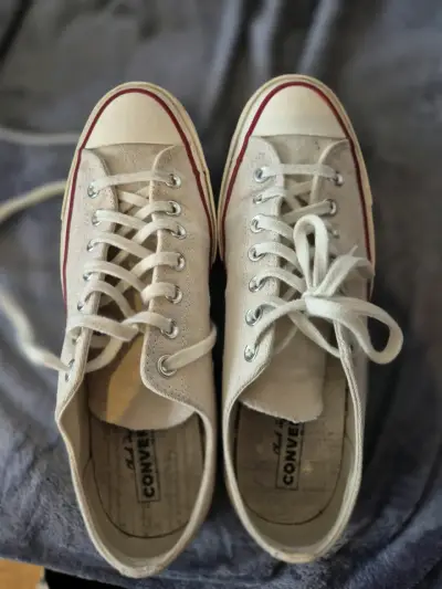 Zapatillas Converse Chuck 70 beige caña baja - miniatura 1