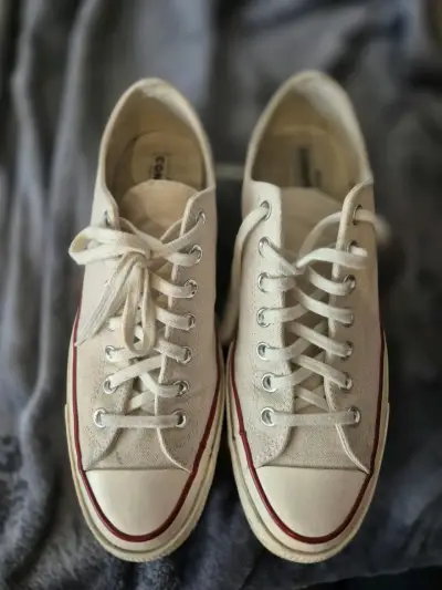 Zapatillas Converse Chuck 70 beige caña baja - miniatura 2