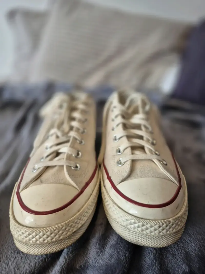 Zapatillas Converse Chuck 70 beige caña baja - 3