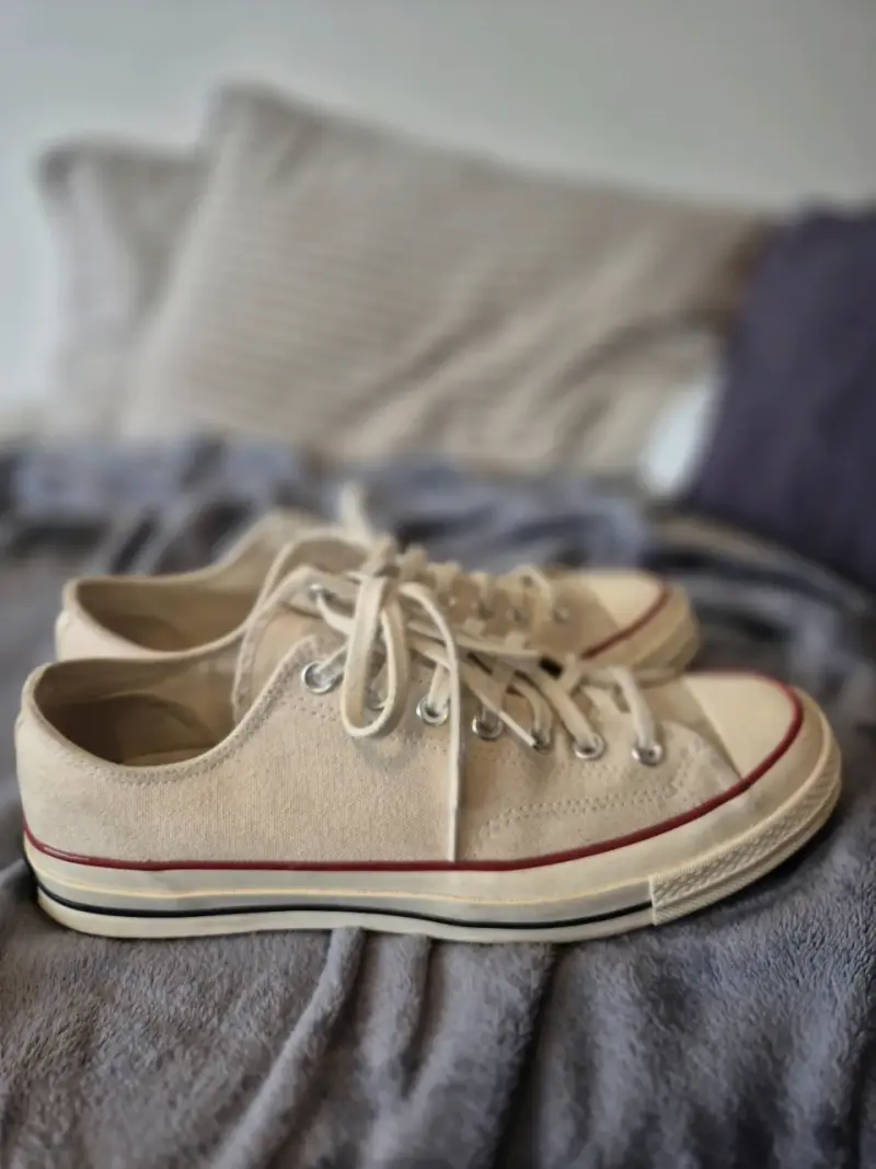 Zapatillas Converse Chuck 70 beige caña baja - 5