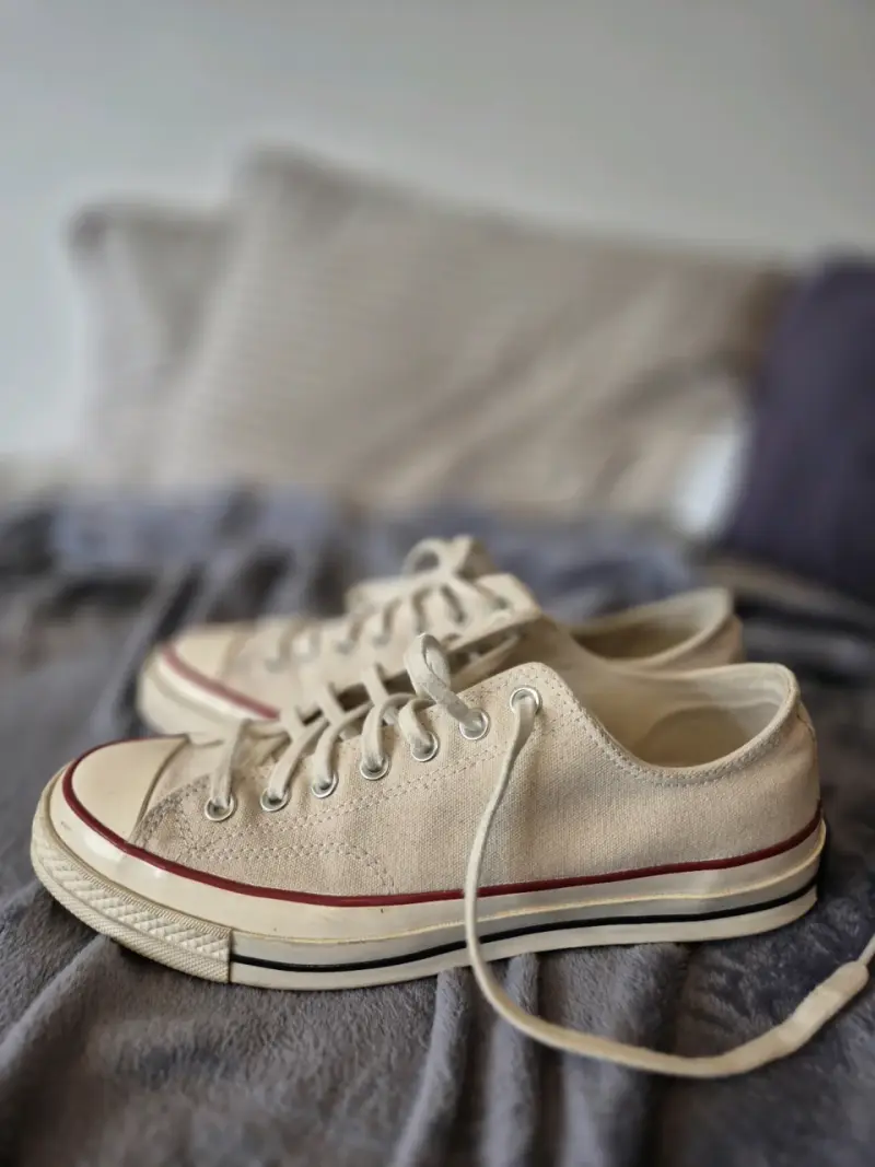 Zapatillas Converse Chuck 70 beige caña baja - 6