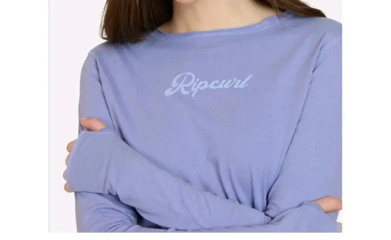 Polera RipCurl Deepzone morada L - 3