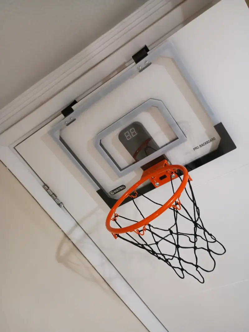 Aro de baloncesto con tablero para puerta - 3