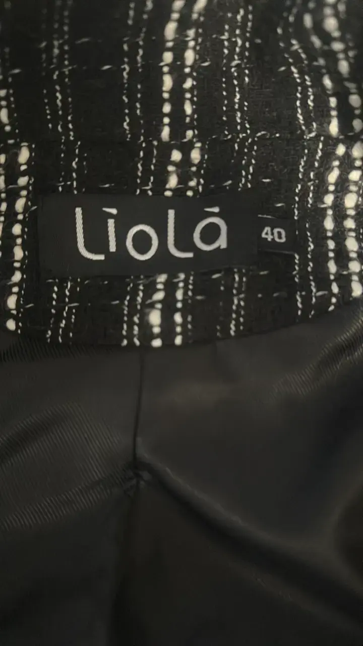 🖤 Abrigo Liola Texturizado oversise – Talla 40 🖤 - 5