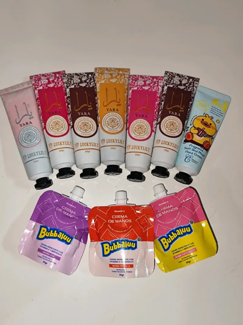 Set de cremas de manos Yara y Bubbaluu (10 unid)