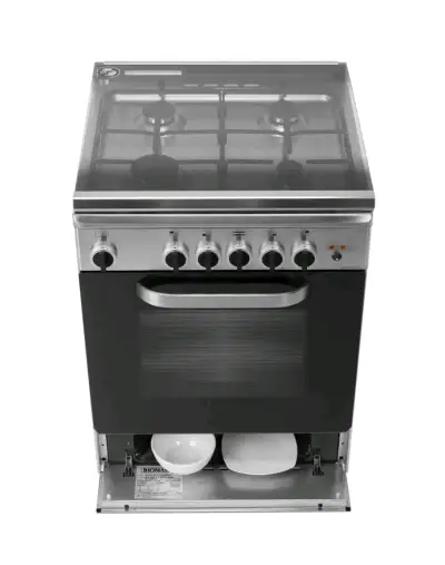 Cocina a gas con horno incorporado - miniatura 2