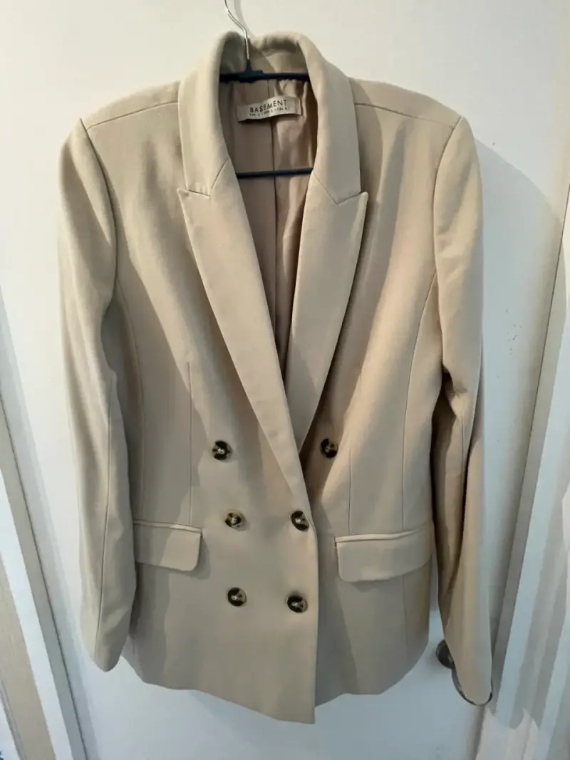 Blazer beige Basement elegante - 1