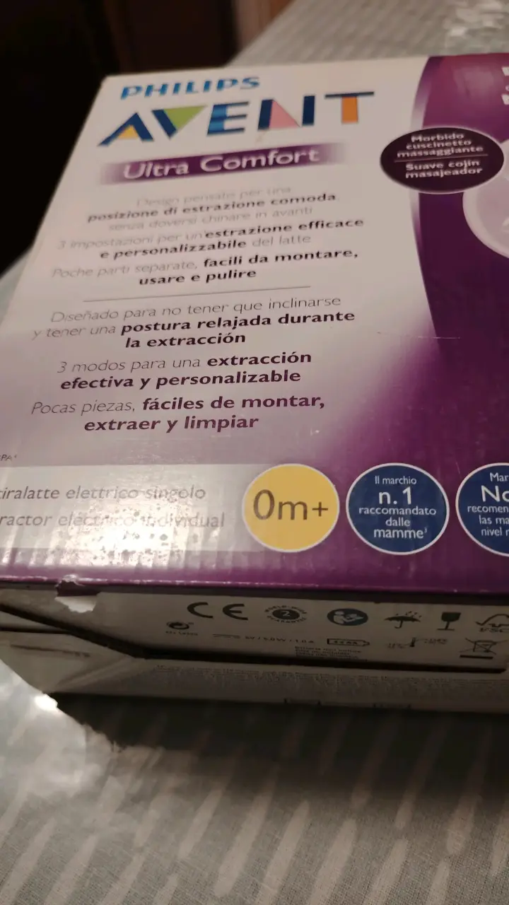 Extractor de leche Philips Avent Ultra Comfort - 2