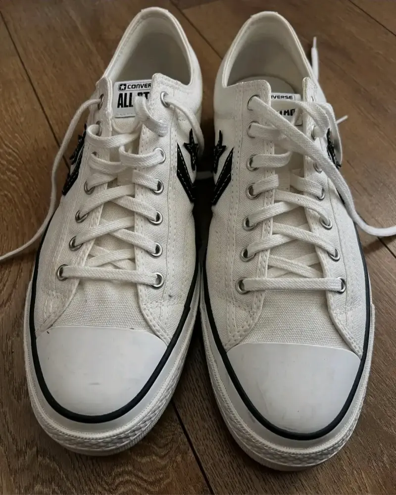 Zapatillas Converse All Star blancas caña baja - 2