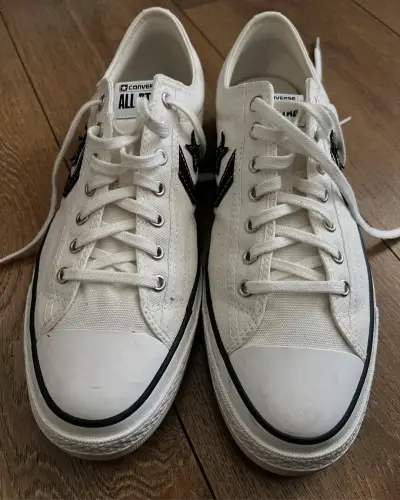 Zapatillas Converse All Star blancas caña baja - miniatura 2