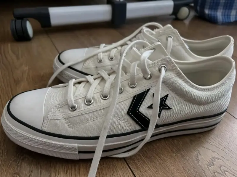 Zapatillas Converse All Star blancas caña baja - 3