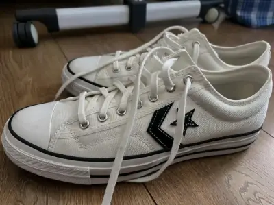 Zapatillas Converse All Star blancas caña baja - miniatura 3