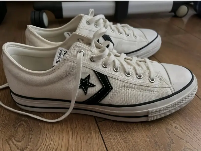 Zapatillas Converse All Star blancas caña baja - 4