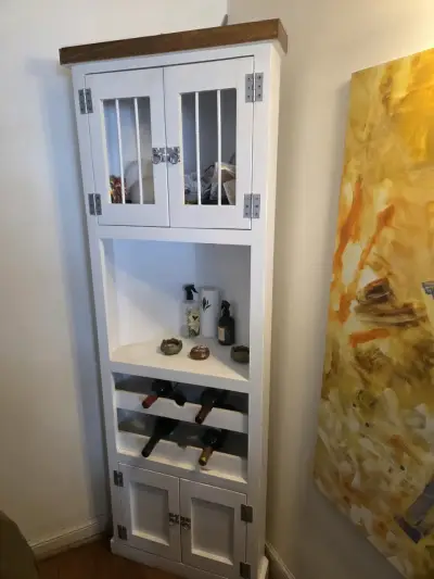 Bar esquinero blanco - miniatura 3