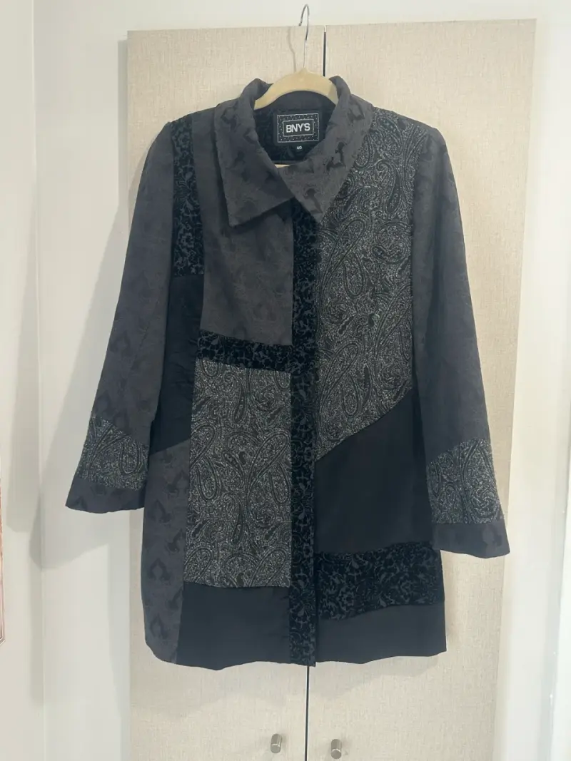 🖤 Abrigo BNY'S de Diseño Patchwork T40 🖤 - 1