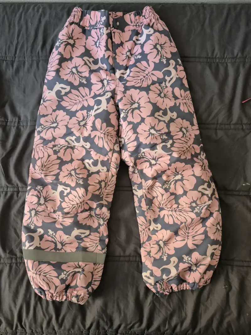 Pantalon impermeables para niña con estampado fl - 1