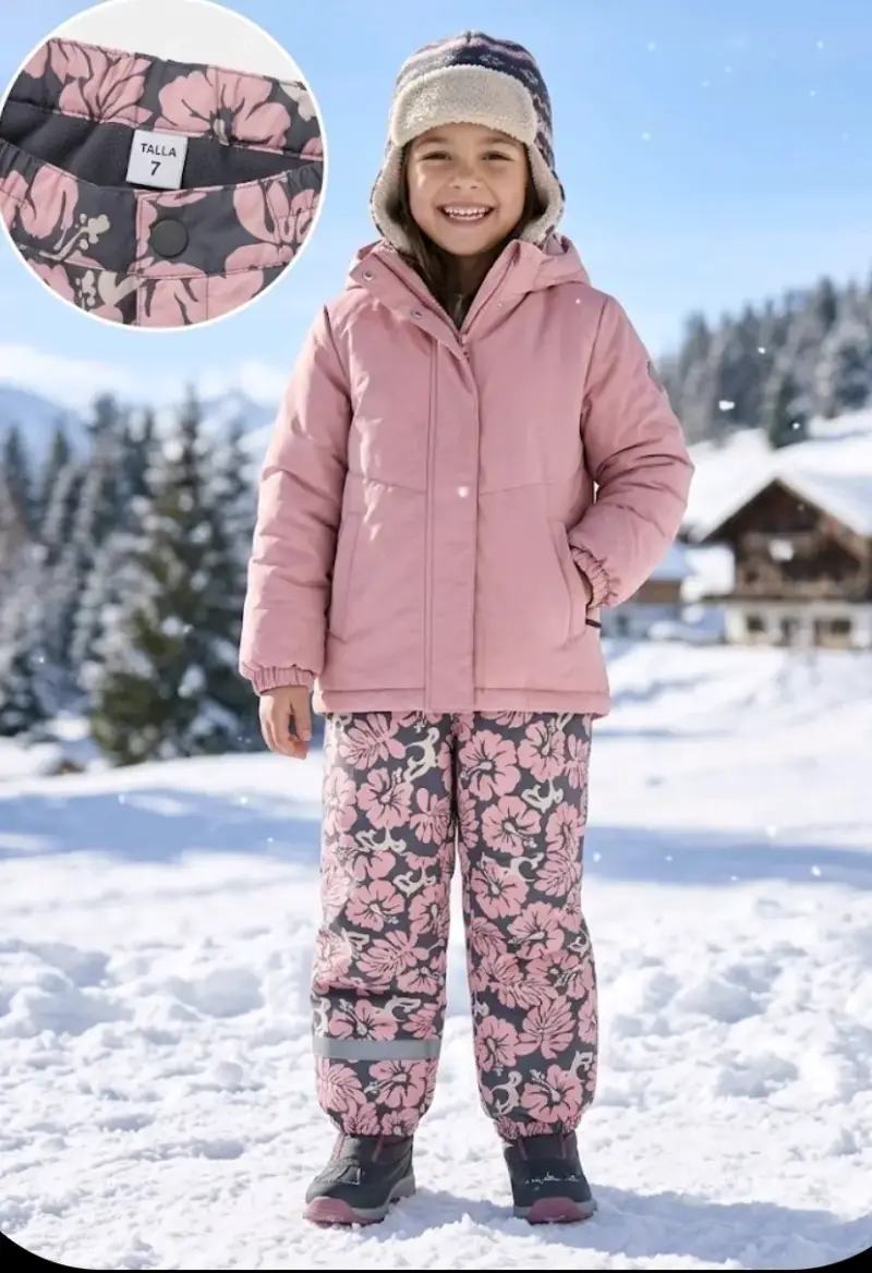 Pantalon impermeables para niña con estampado fl - 2