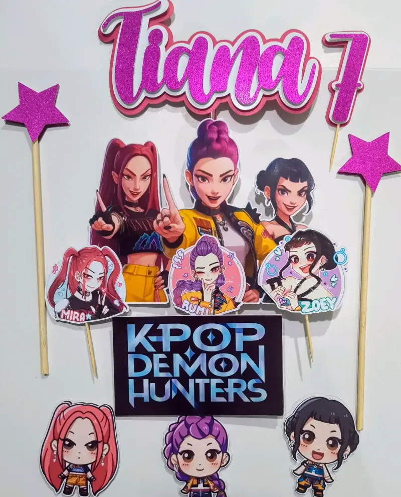 Toppers y stickers personalizados para tortas - 4