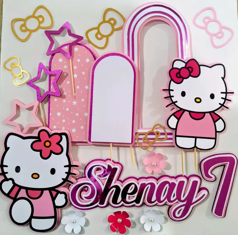 Toppers y stickers personalizados para tortas - 6