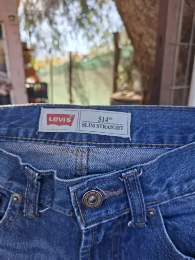 Jeans Levi's blanco slim fit - miniatura 3