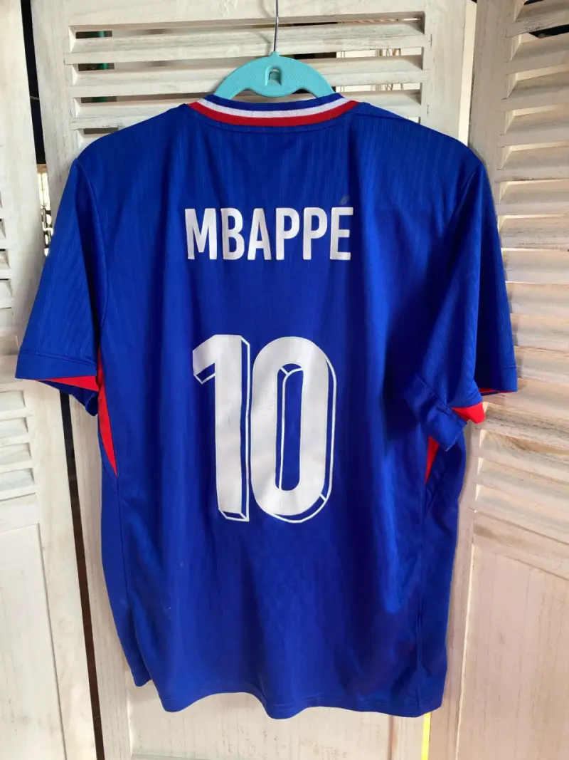 Camiseta Nike Francia Fútbol Azul Número 10 - 2