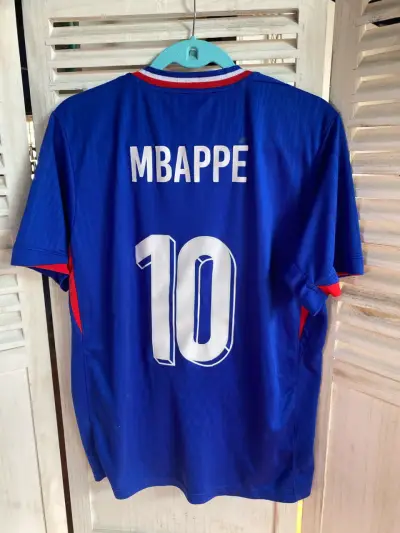 Camiseta Nike Francia Fútbol Azul Número 10 - miniatura 2