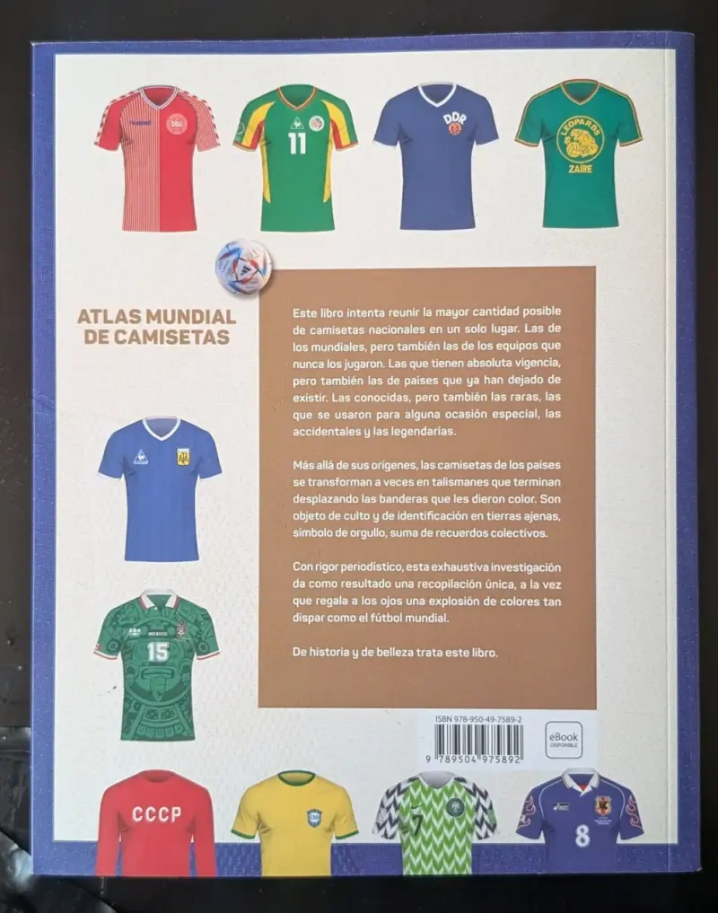 Atlas Mundial de Camisetas de Fútbol - 2
