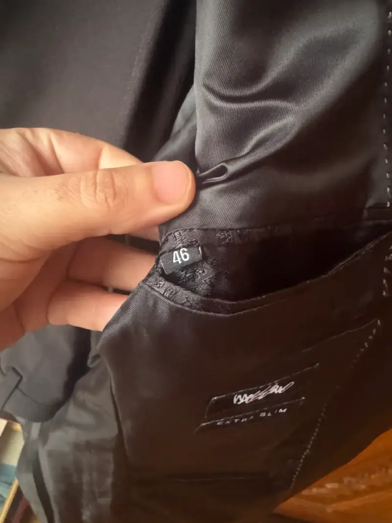 Traje blazer y pantalón  negro mossimo - 2