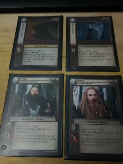 Cartas coleccionables de El Señor de los Anillos - miniatura 2