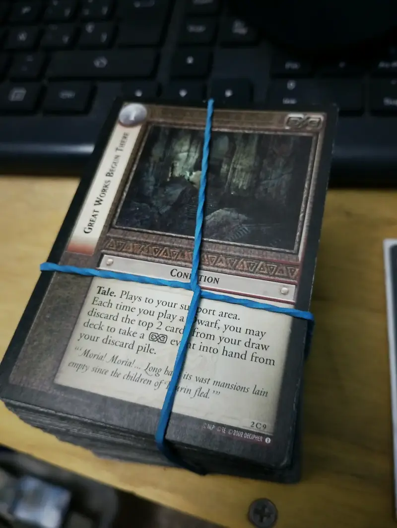 Cartas coleccionables de El Señor de los Anillos - 6