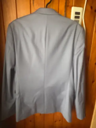 Blazer-veston gris elegante para hombre talla M - miniatura 3