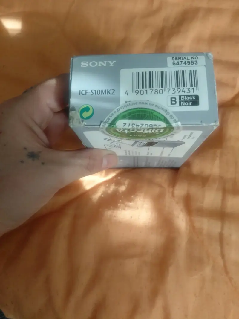 Radio portátil Sony ICF-S10MK2 FM/AM - 2