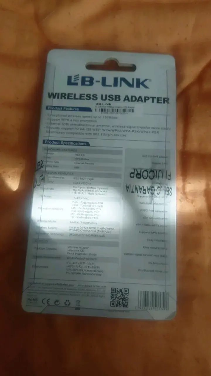 Adaptador USB inalámbrico LB-Link 150Mbps - 2