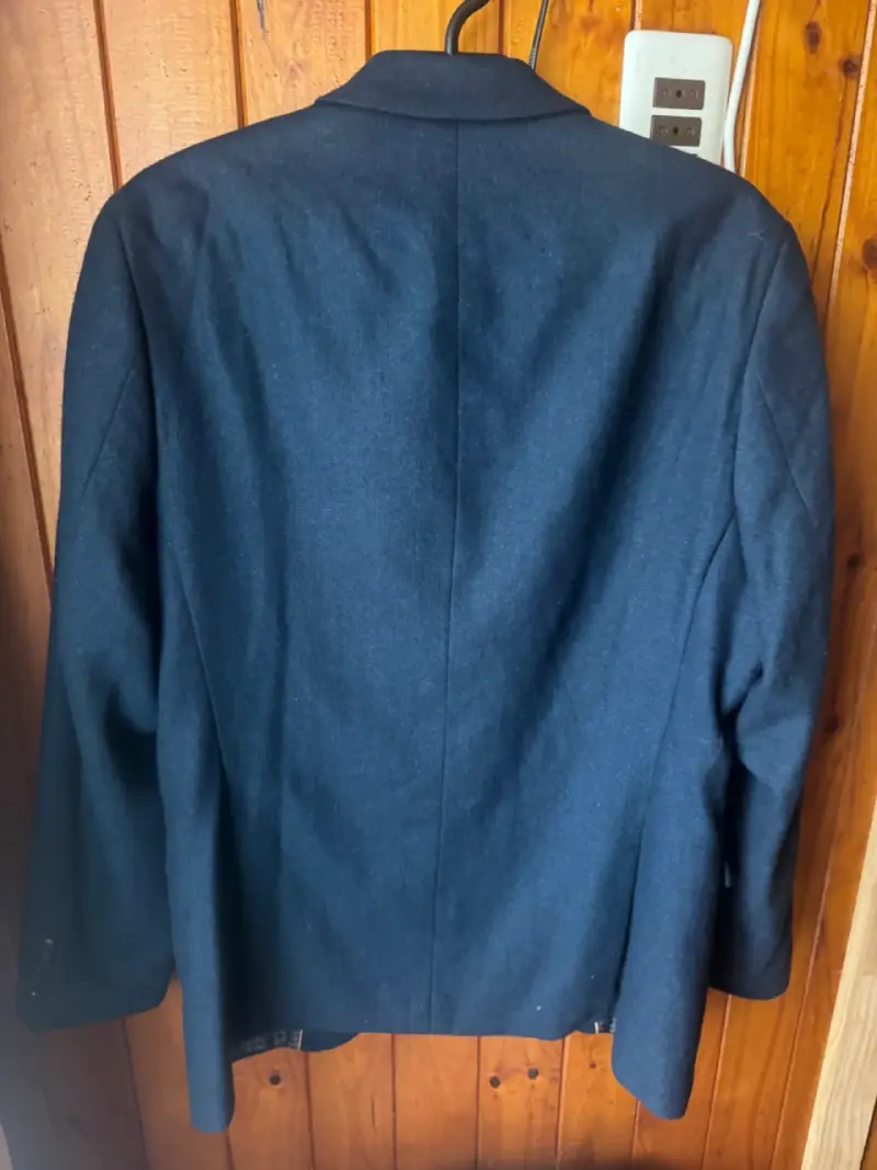 Blazer- veston azul marino marquiz talla 48 - 2
