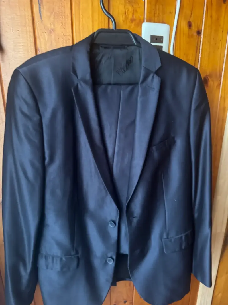 Traje blazer y pantalón azul mossimo talla 48 - 1