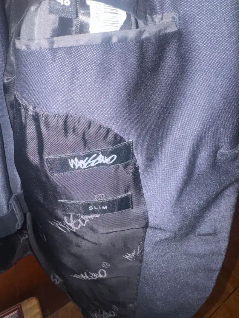Traje blazer y pantalón azul mossimo talla 48 - 2
