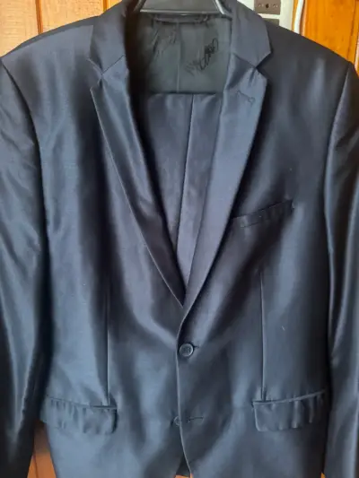 Traje blazer y pantalón  azul mossimo talla 48 - miniatura 3
