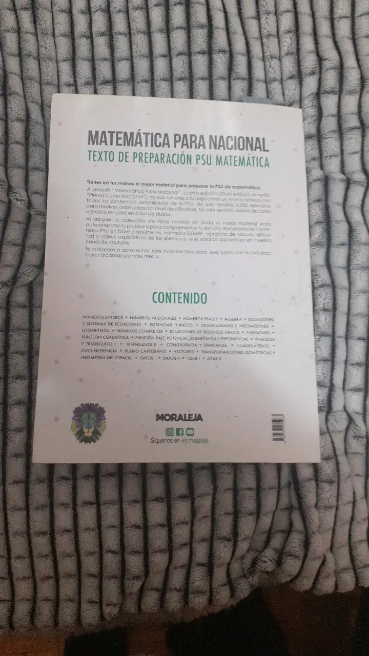 Libro Matemática para Nacional PSU - 2