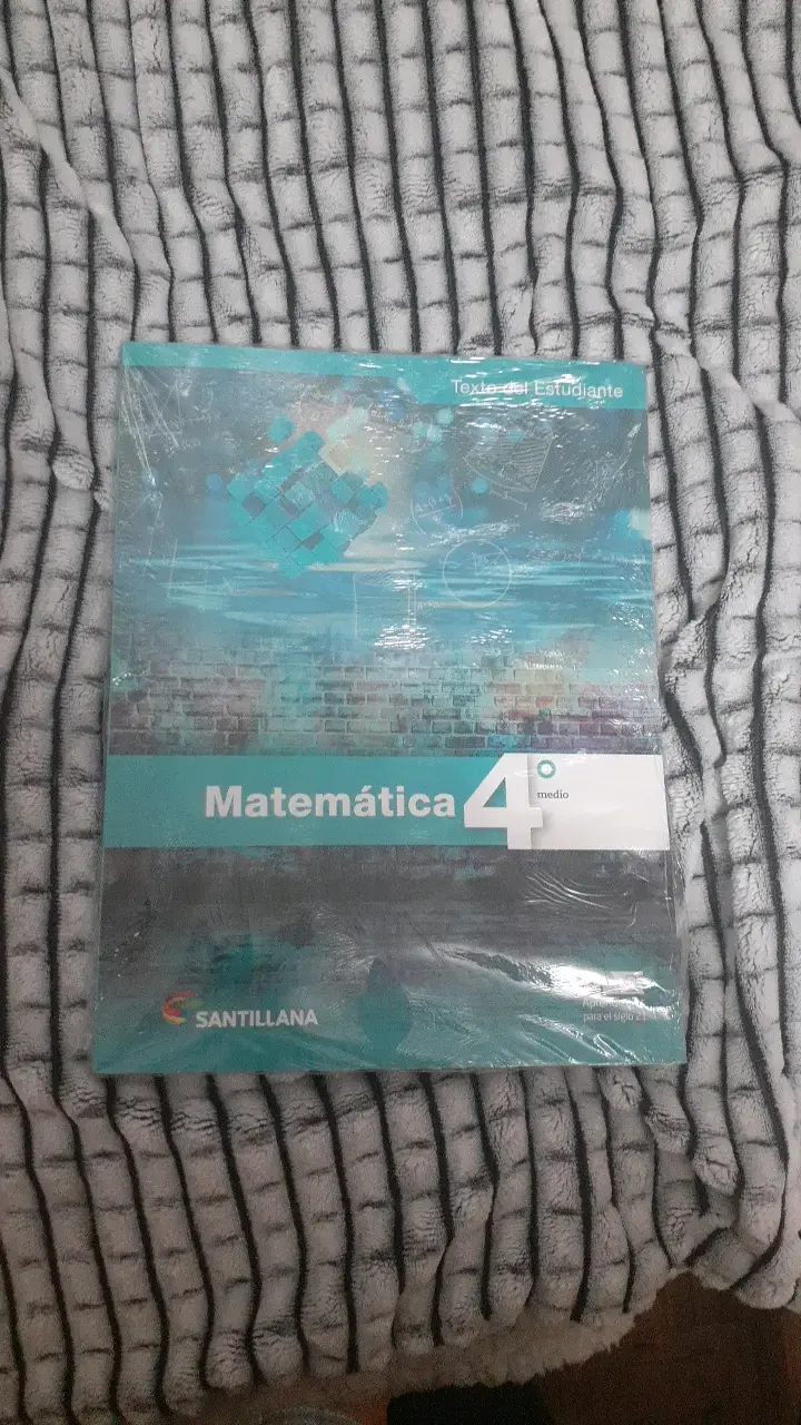 Libro Matemática 4° Medio Santillana