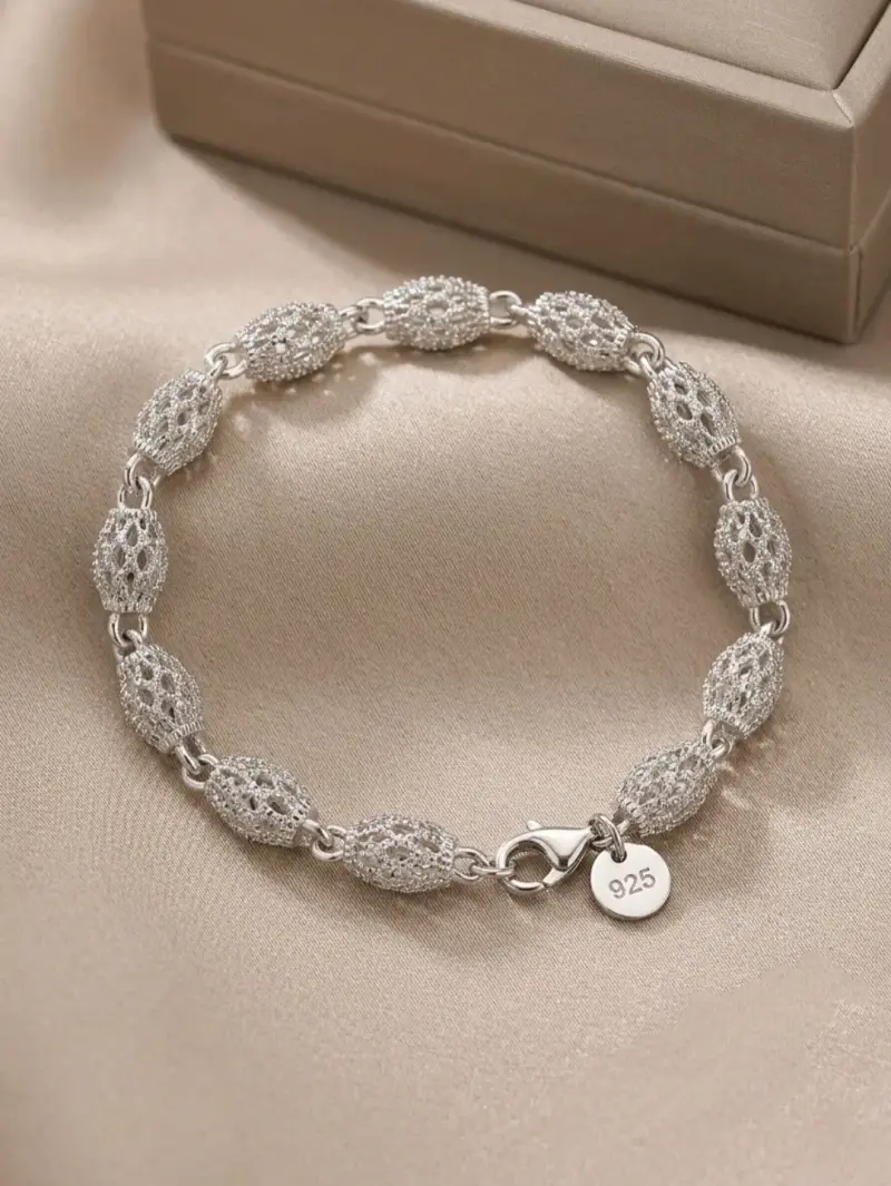Pulsera de plata 925 diseño elegante