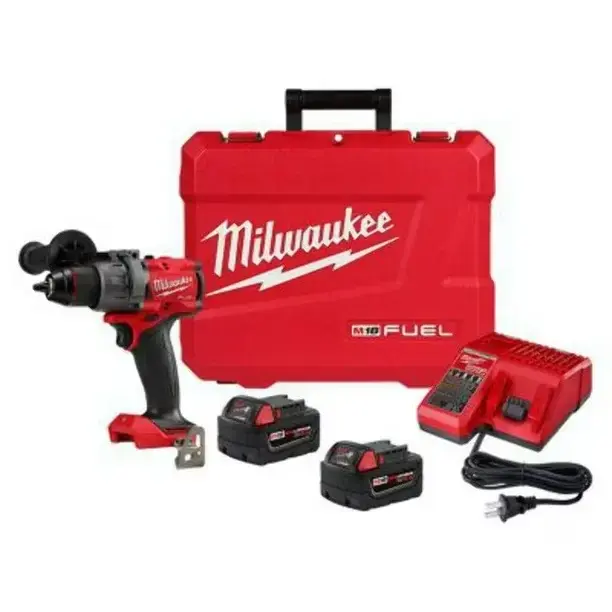 Taladro inalámbrico Milwaukee M18 Fuel con baterías - 1
