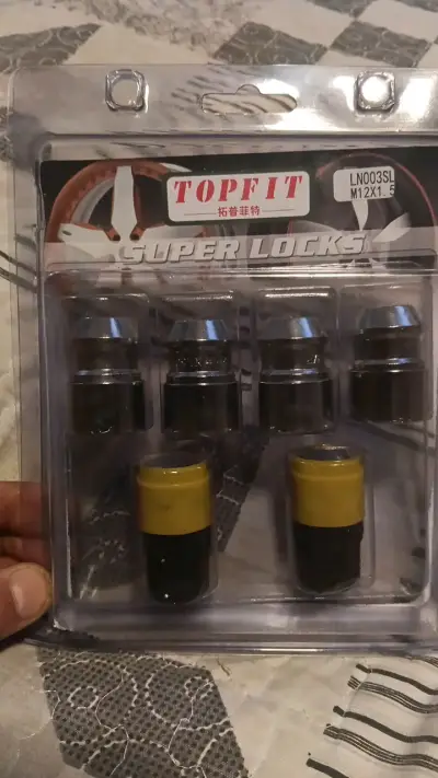 Tuercas de seguridad Topfit para ruedas - miniatura 1