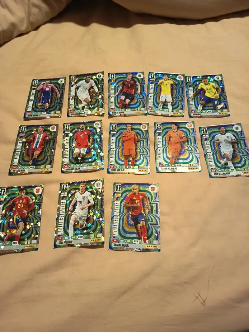 Colección de tarjetas Panini de fútbol - 1
