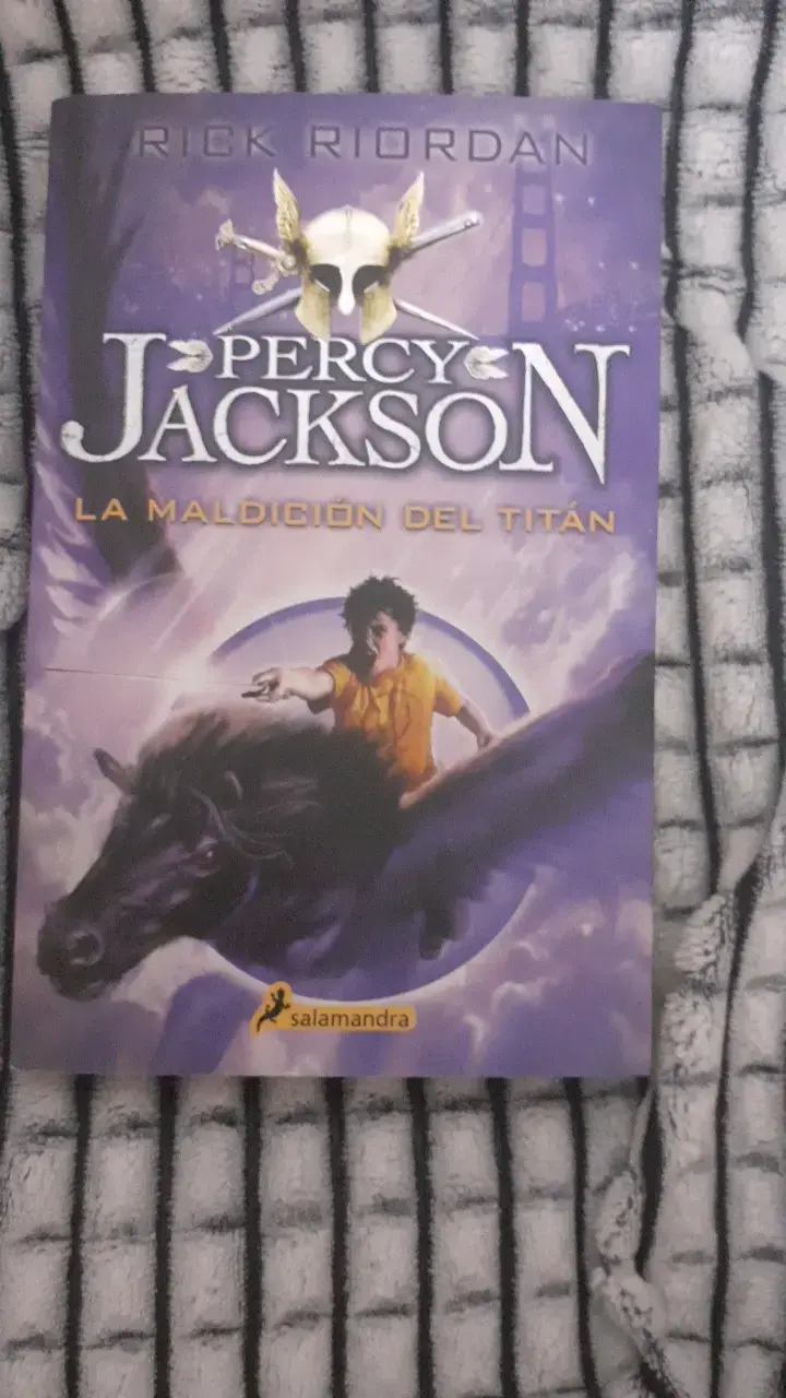 Libro Percy Jackson: La Maldición del Titán