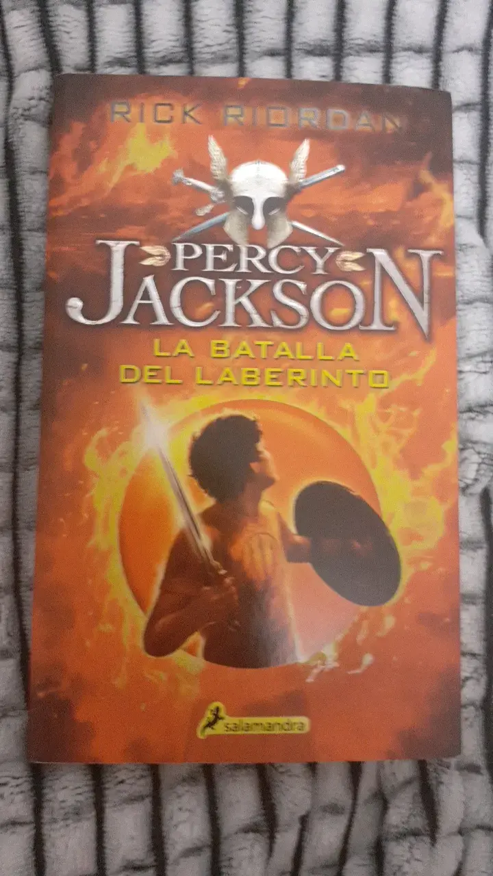 Libro Percy Jackson: La Batalla del Laberinto