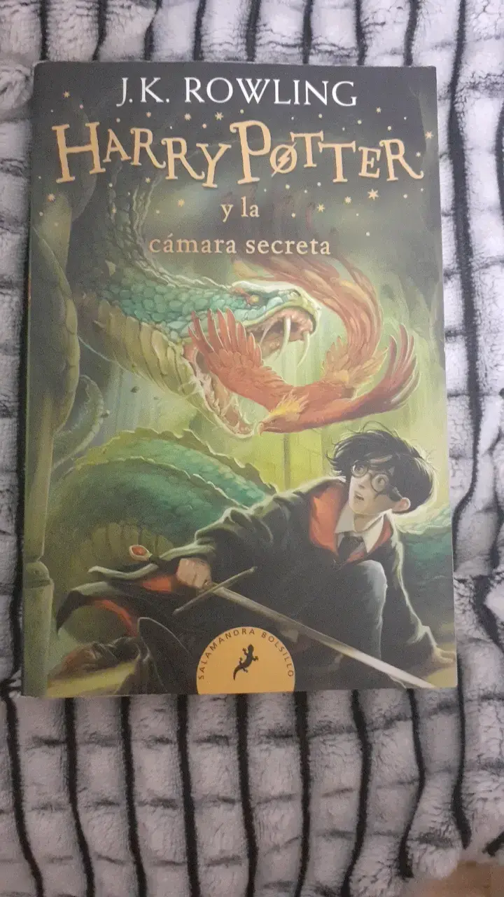 Libro Harry Potter y la cámara secreta